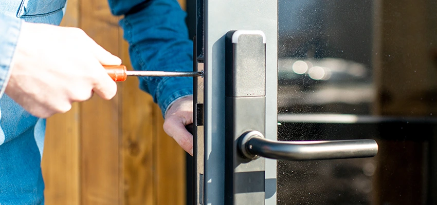 Aluminium Door Lock Replacement in Mentone, California